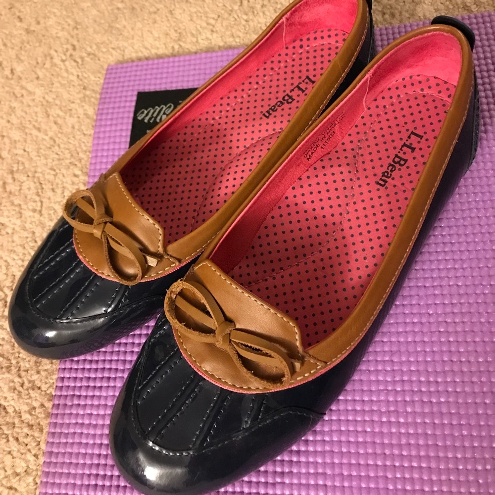 Llbean women’s boat shoes